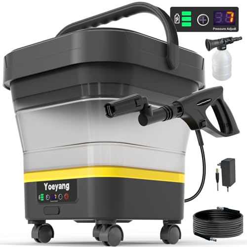 Portable Cordless Cleaner with Tank: Foldable Electric Cleaning Tool